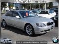 2008 Titanium Silver Metallic BMW 7 Series 750Li Sedan  photo #1