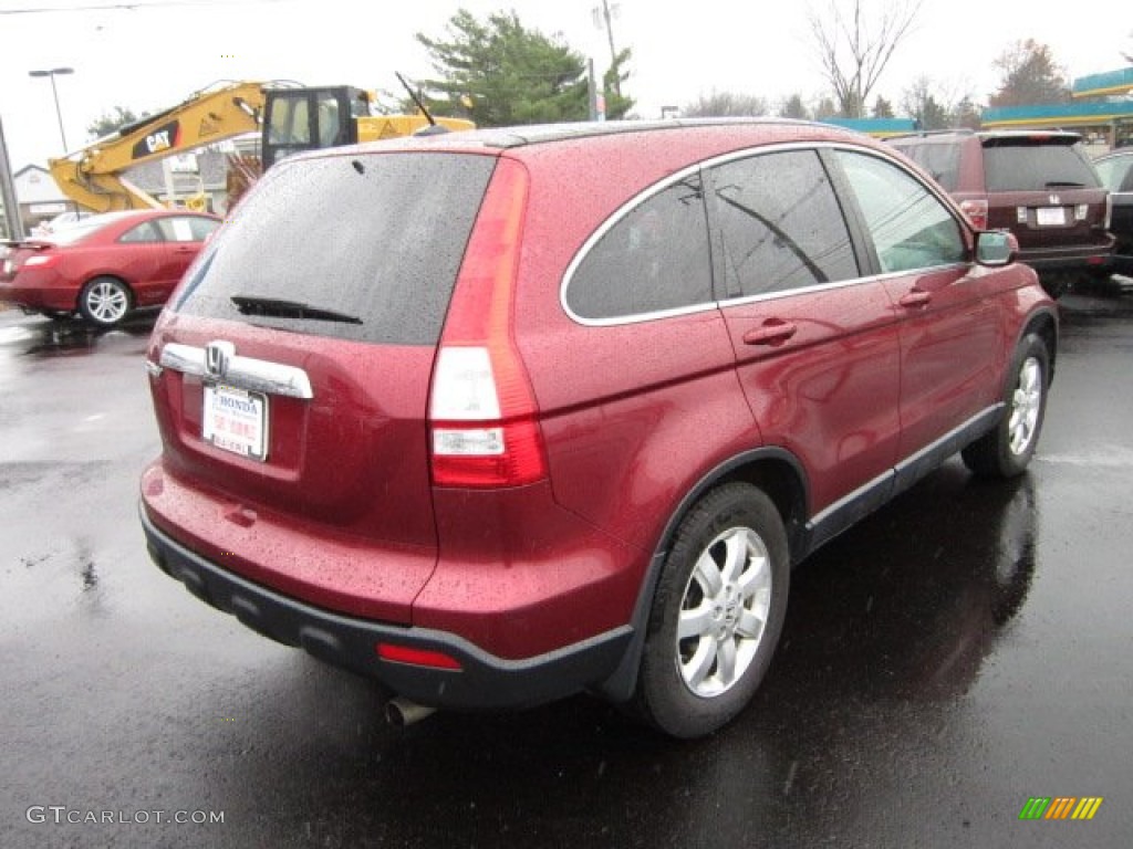 2007 CR-V EX-L - Tango Red Pearl / Gray photo #7