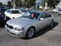 2008 Titanium Silver Metallic BMW 7 Series 750Li Sedan  photo #25