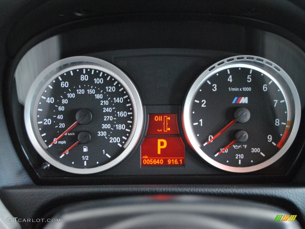 2011 BMW M3 Convertible Gauges Photo #56864951