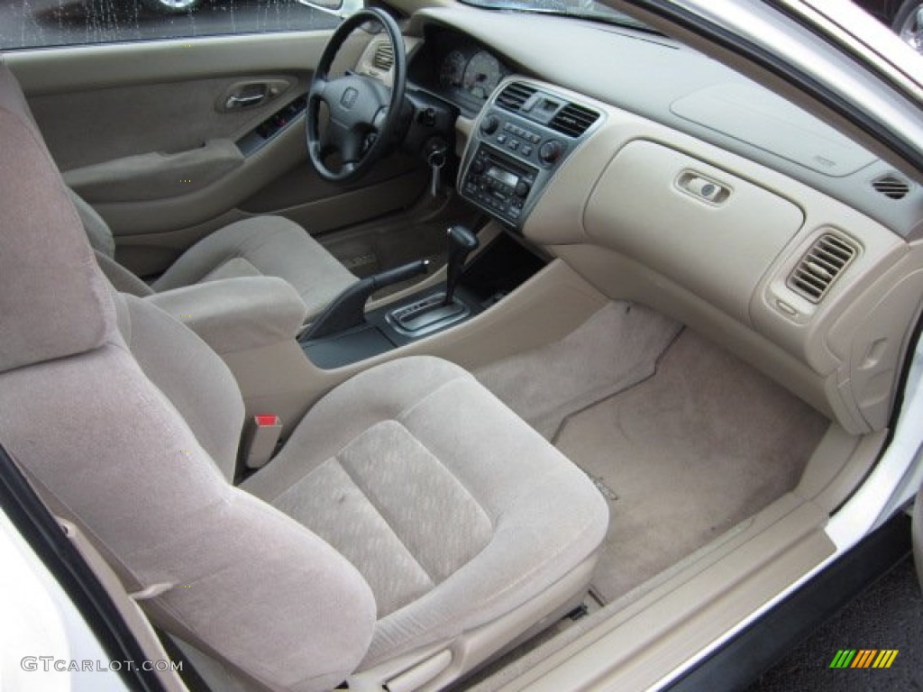 Ivory Interior 2002 Honda Accord SE Coupe Photo #56864958