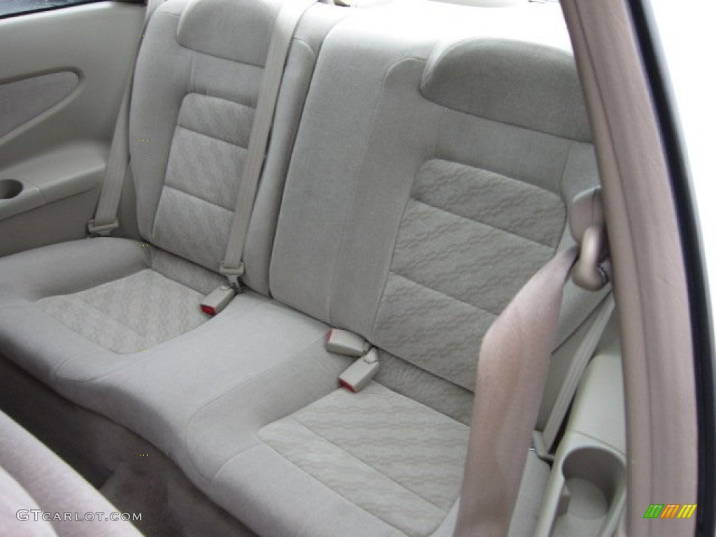 2002 Accord SE Coupe - Taffeta White / Ivory photo #15