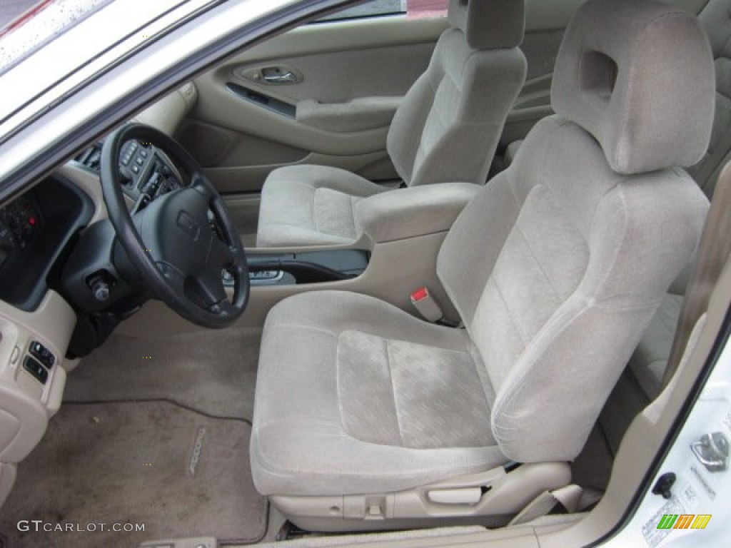 2002 Accord SE Coupe - Taffeta White / Ivory photo #16