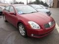 Red Opulence Metallic 2006 Nissan Maxima 3.5 SL
