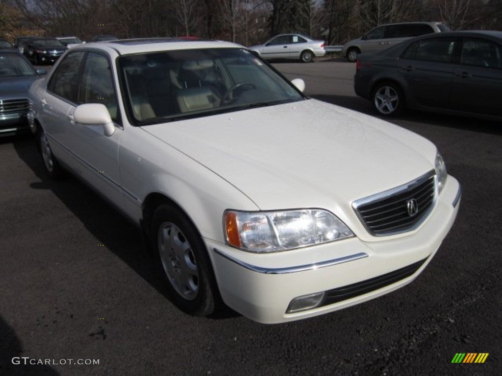 2000 RL 3.5 Sedan - Premium White Pearl / Parchment photo #1