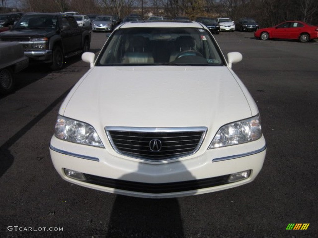 2000 RL 3.5 Sedan - Premium White Pearl / Parchment photo #2