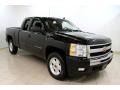 2010 Black Chevrolet Silverado 1500 LT Extended Cab 4x4  photo #1