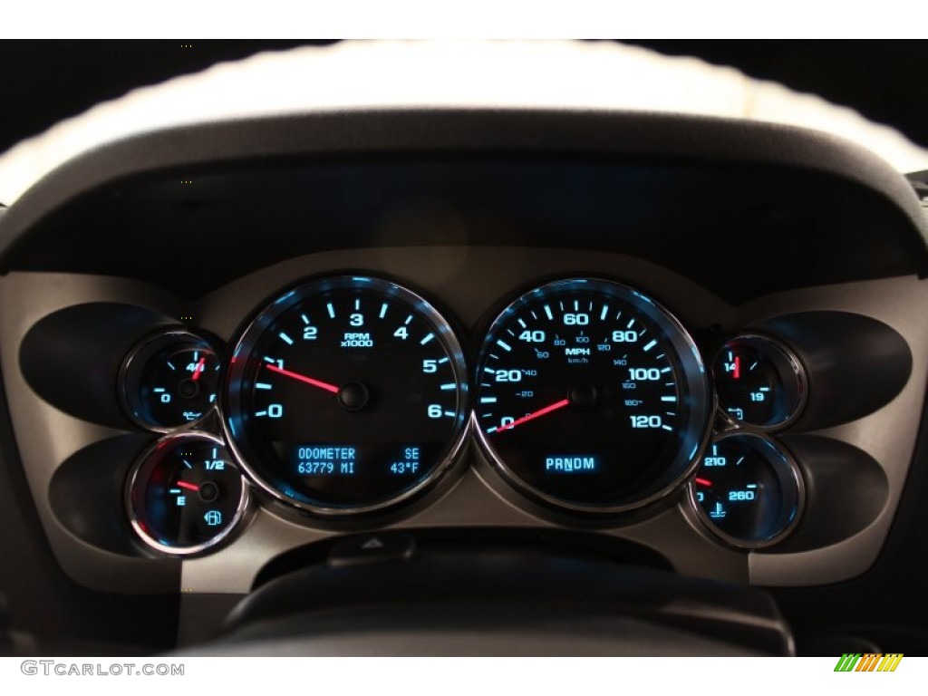 2010 Silverado 1500 LT Extended Cab 4x4 - Black / Ebony photo #6