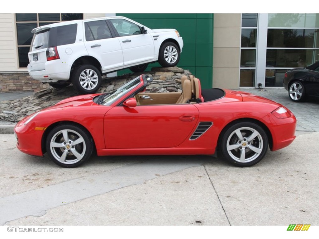 Guards Red 2008 Porsche Boxster Standard Boxster Model Exterior Photo #56866712