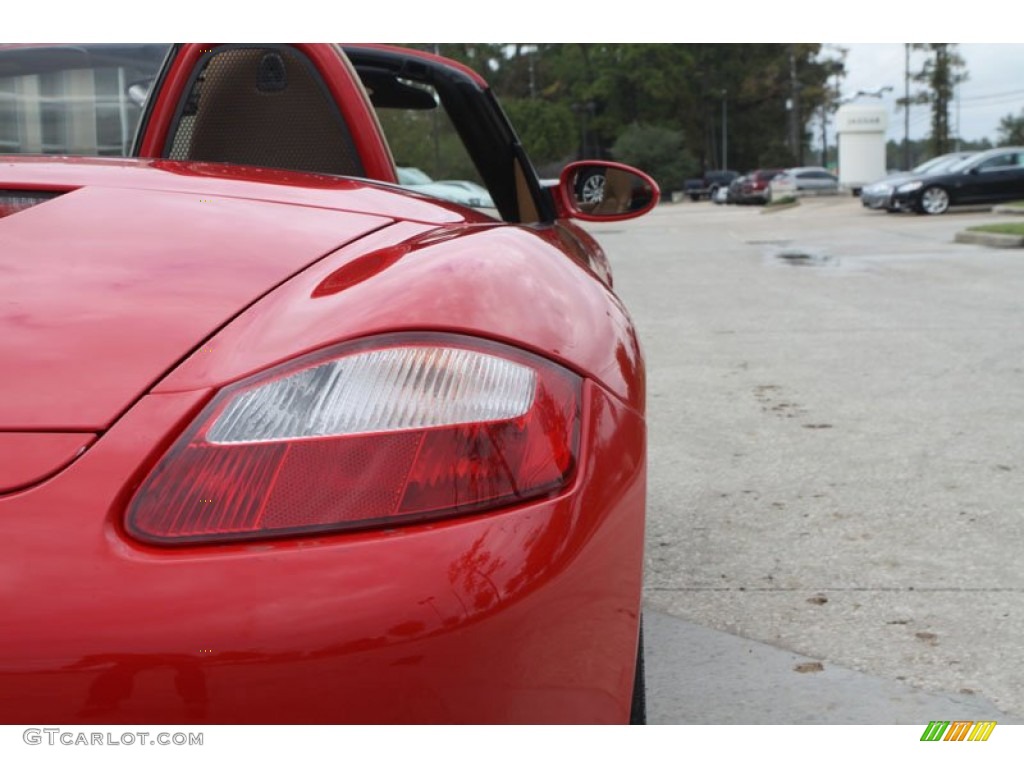2008 Boxster  - Guards Red / Sand Beige photo #16