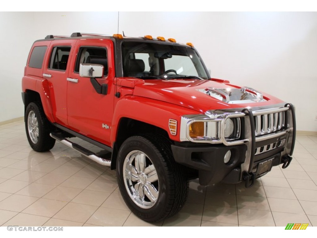 Victory Red 2006 Hummer H3 Standard H3 Model Exterior Photo #56867570