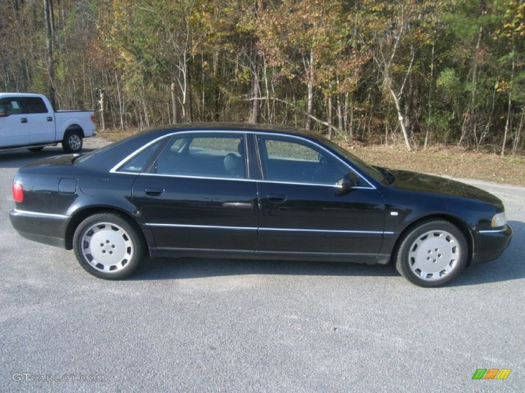 Brilliant Black 2000 Audi A8 4.2 quattro Exterior Photo #56867708