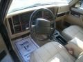 Tan 1996 Jeep Cherokee Country 4WD Interior Color