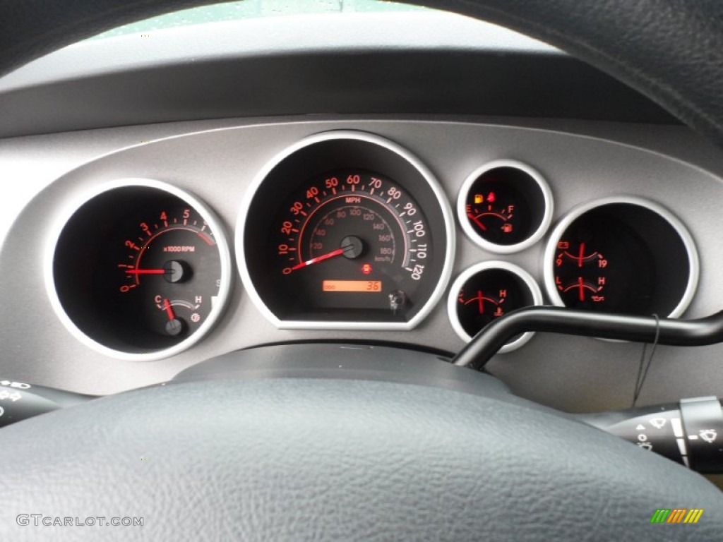 2012 Tundra Double Cab - Magnetic Gray Metallic / Graphite photo #29