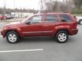 2007 Red Rock Crystal Pearl Jeep Grand Cherokee Laredo  photo #2