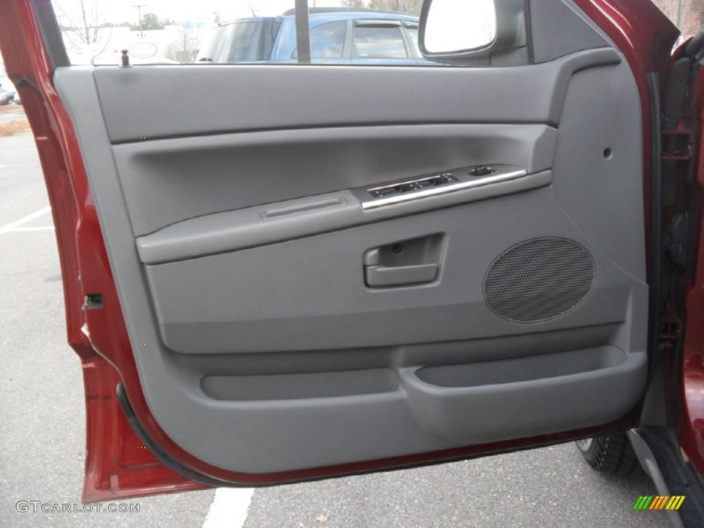 2007 Jeep Grand Cherokee Laredo Medium Slate Gray Door Panel Photo #56868968