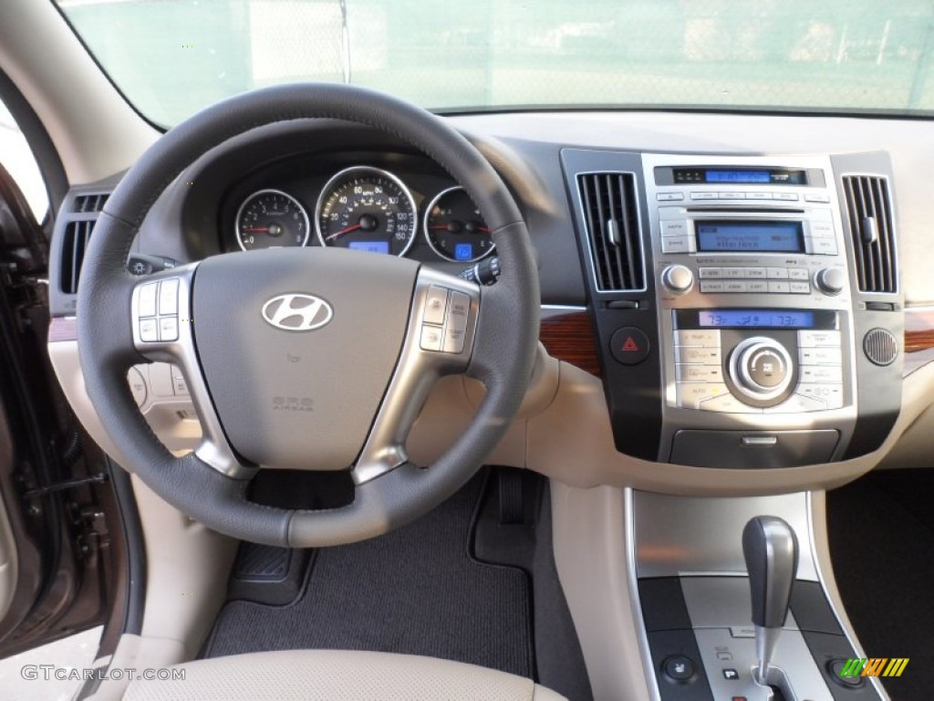 2012 Hyundai Veracruz Limited Beige Dashboard Photo #56869373