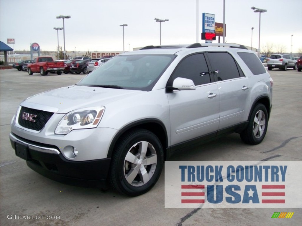 2011 Acadia SLT AWD - Quicksilver Metallic / Light Titanium photo #1