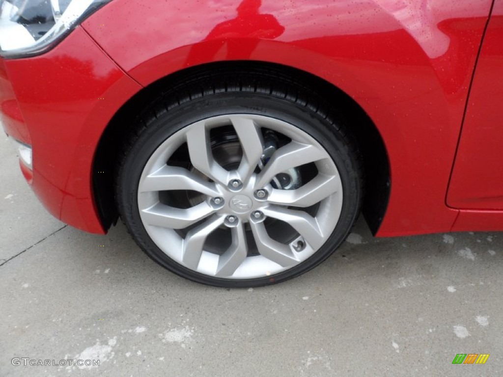 2012 Hyundai Veloster Standard Veloster Model Wheel Photo #56869700