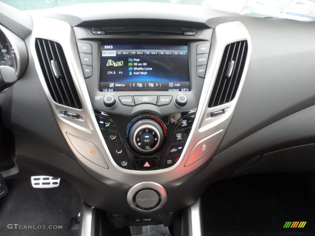 2012 Veloster  - Boston Red / Gray photo #26