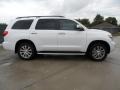 2012 Super White Toyota Sequoia Limited  photo #2