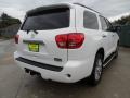 2012 Super White Toyota Sequoia Limited  photo #3