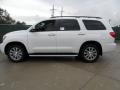 2012 Super White Toyota Sequoia Limited  photo #6