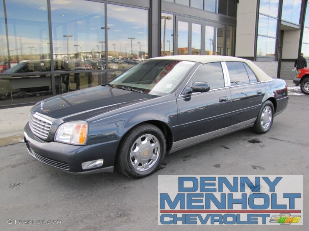 2000 DeVille Sedan - Midnight Blue / Neutral Shale photo #1