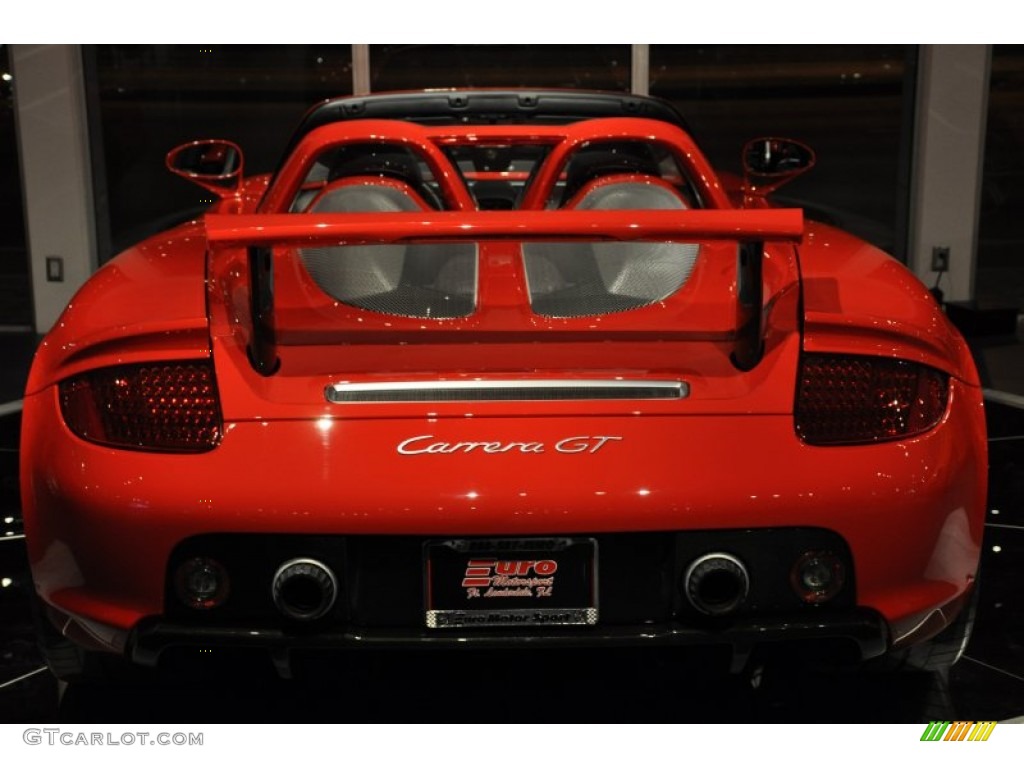 2005 Carrera GT  - Guards Red / Dark Grey Natural Leather photo #38