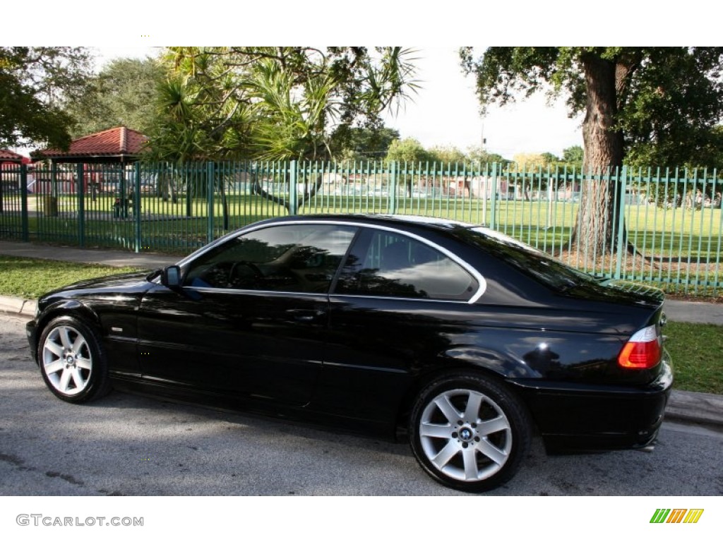 Jet Black 2003 BMW 3 Series 325i Coupe Exterior Photo #56871890