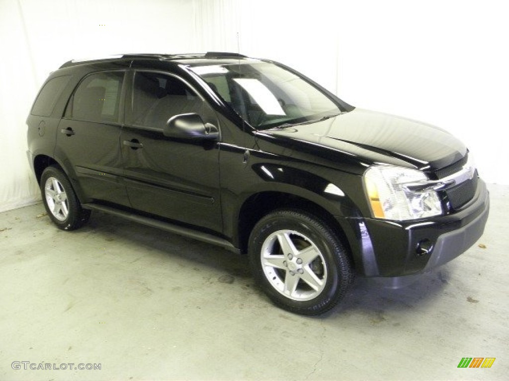 2005 Equinox LT - Black / Light Gray photo #1