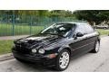 2002 Ebony Black Jaguar X-Type 3.0  photo #1