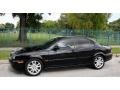 2002 Ebony Black Jaguar X-Type 3.0  photo #2