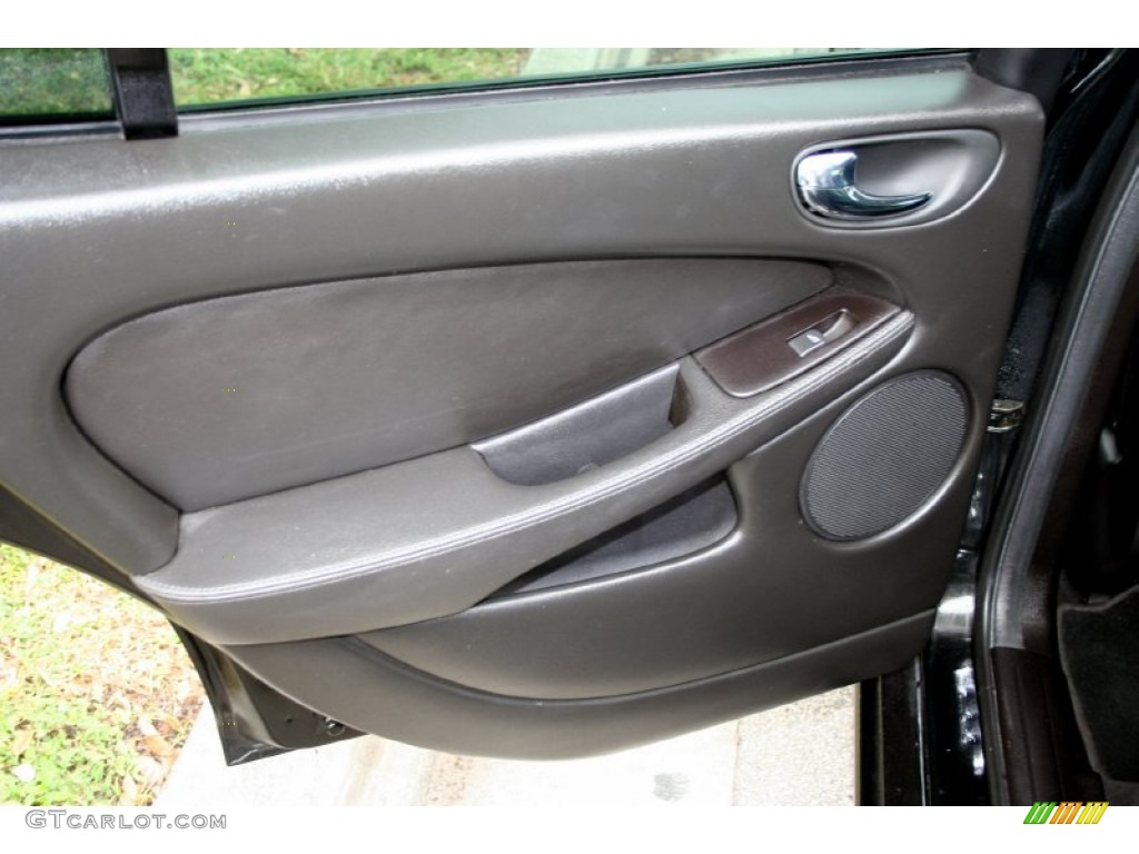 2002 Jaguar X-Type 3.0 Charcoal Door Panel Photo #56872529