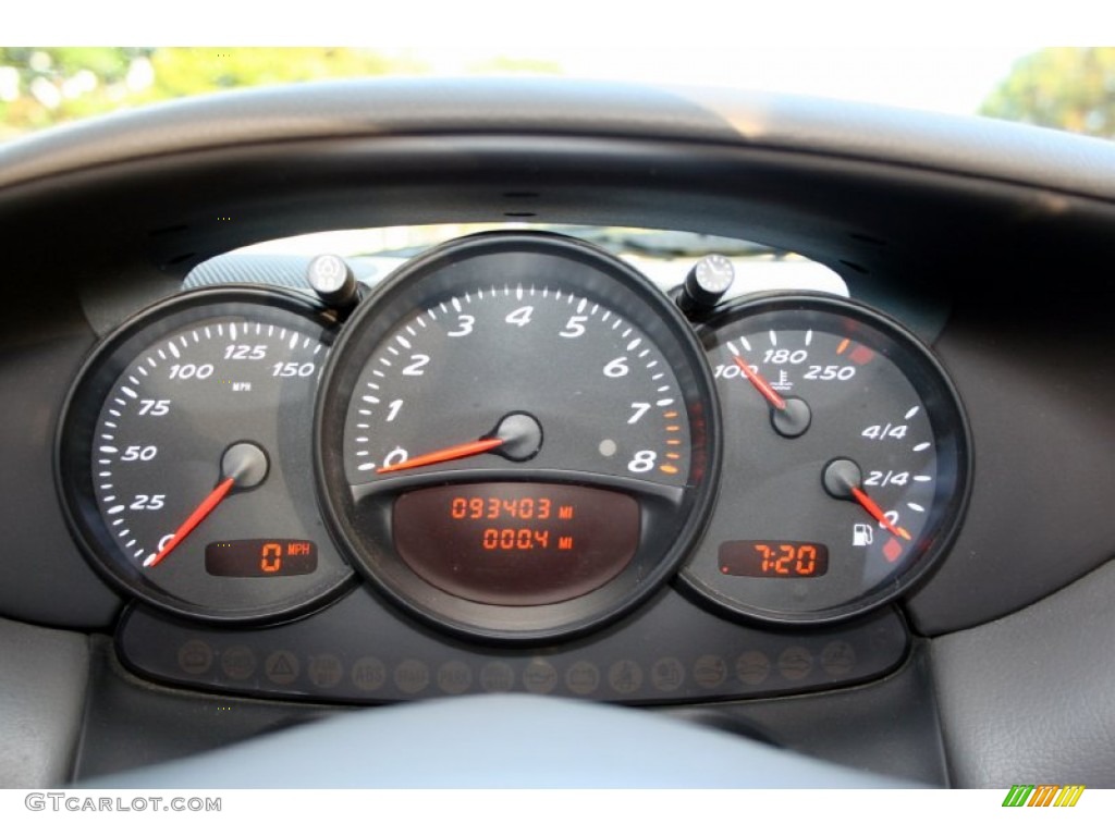 2003 Porsche Boxster Standard Boxster Model Gauges Photo #56872853