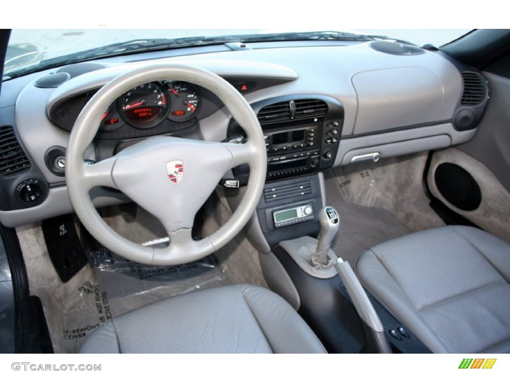 Graphite Grey Interior 2003 Porsche Boxster Standard Boxster Model Photo #56872883