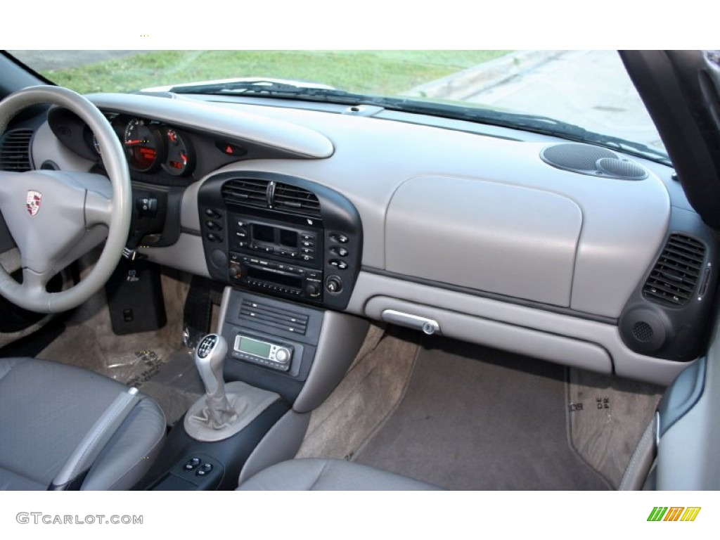 2003 Porsche Boxster Standard Boxster Model Graphite Grey Dashboard Photo #56872886