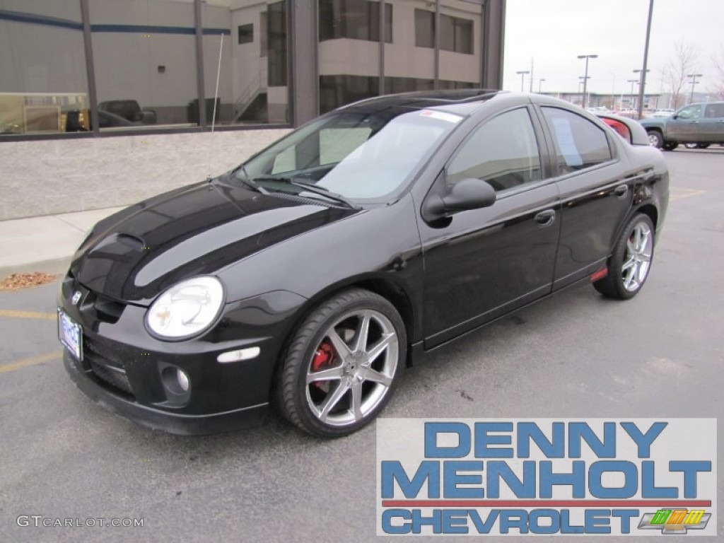 2005 Neon SRT-4 - Black / Dark Slate Gray photo #1