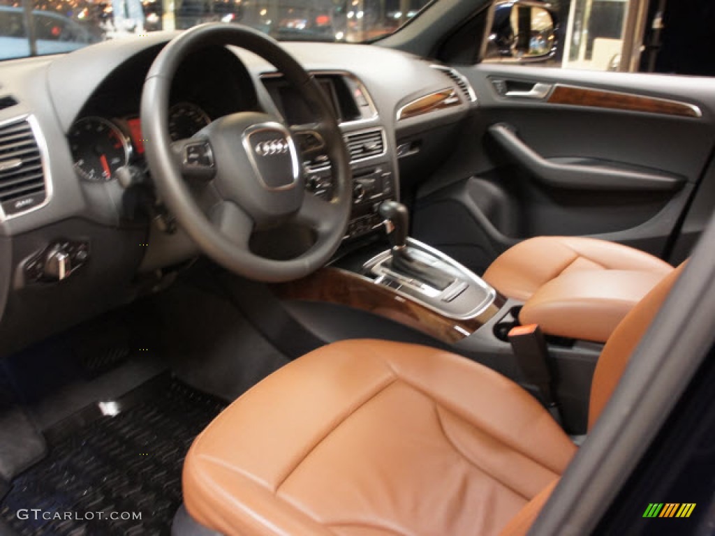 Cinnamon Brown Interior 2011 Audi Q5 2.0T quattro Photo #56874766