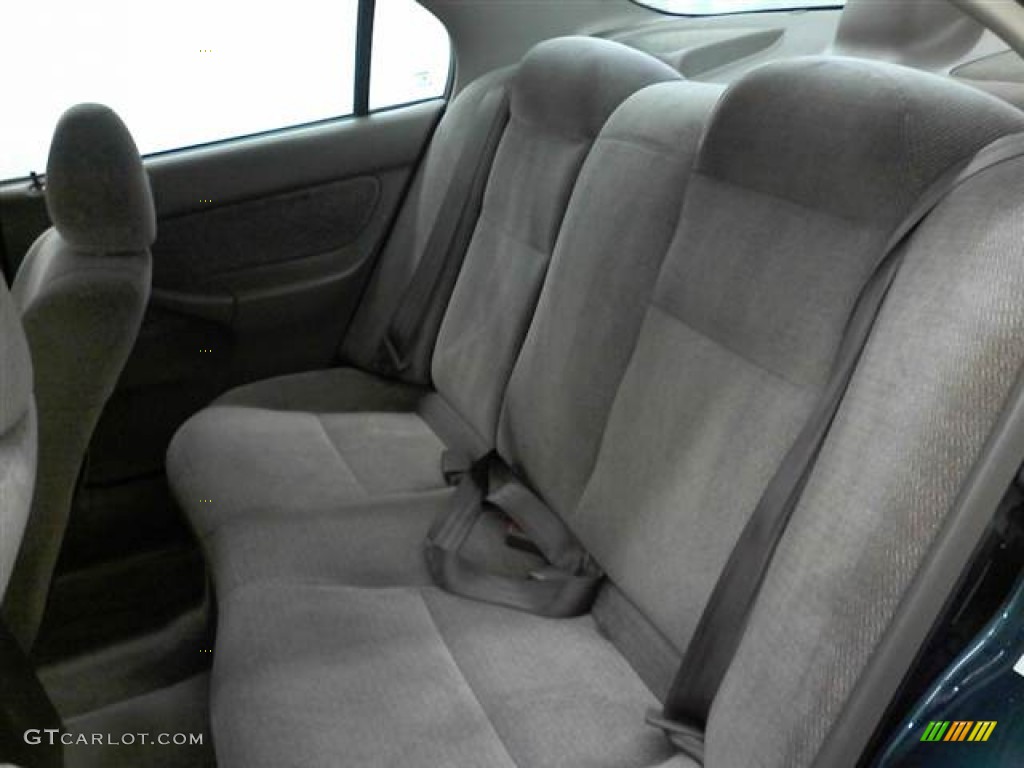 1997 Civic LX Sedan - Cypress Green Metallic / Gray photo #7