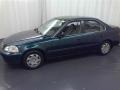 1997 Cypress Green Metallic Honda Civic LX Sedan  photo #18