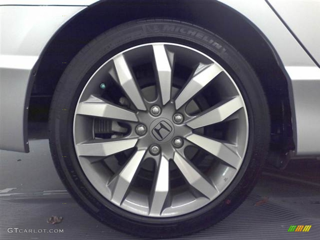 2009 Civic Si Sedan - Alabaster Silver Metallic / Black photo #3