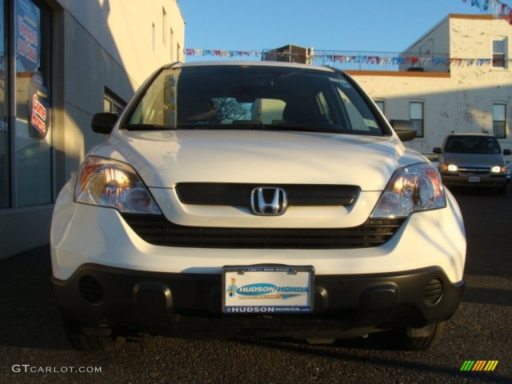 2009 CR-V LX 4WD - Taffeta White / Gray photo #2
