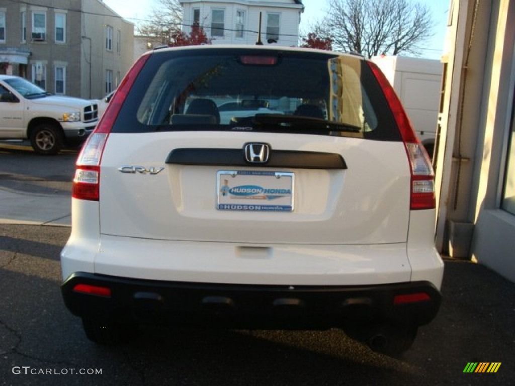 2009 CR-V LX 4WD - Taffeta White / Gray photo #5