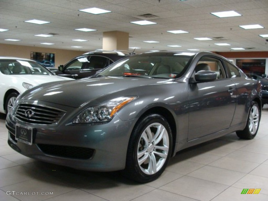 2010 G 37 x AWD Coupe - Graphite Shadow / Wheat photo #1