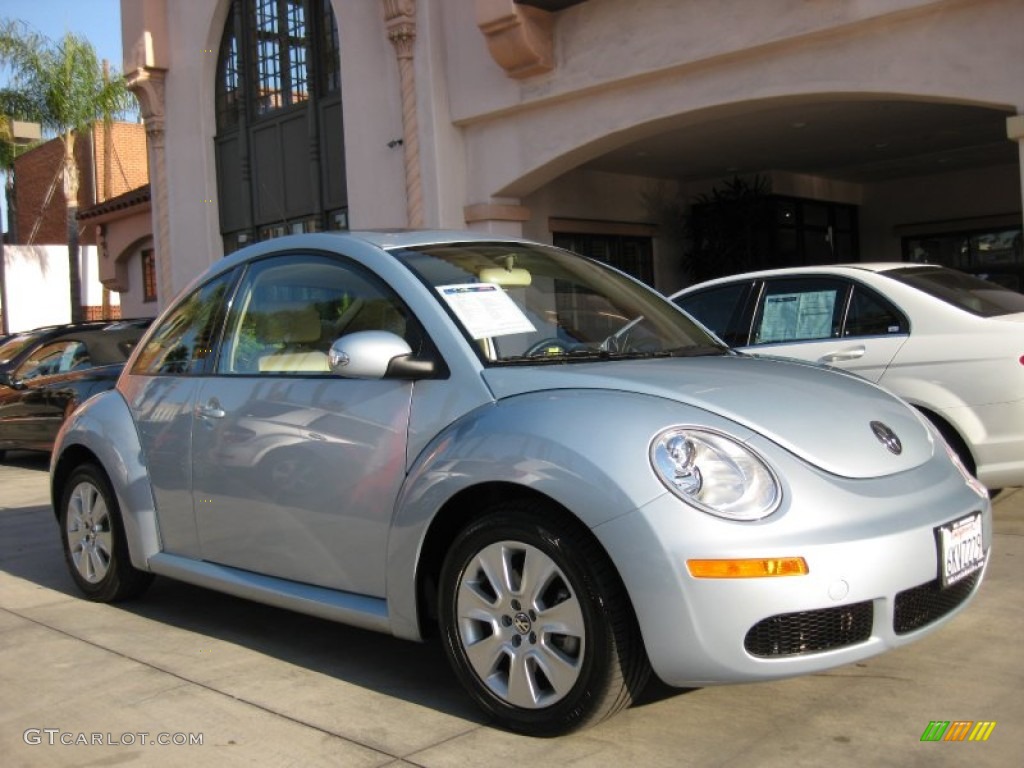 2010 New Beetle 2.5 Coupe - Heaven Blue Metallic / Cream photo #1