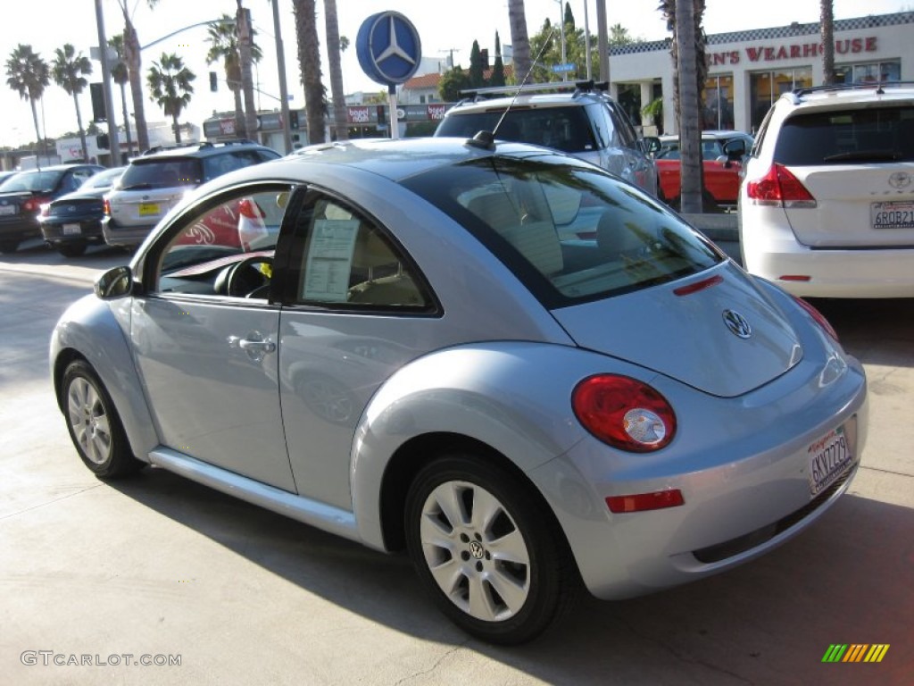 2010 New Beetle 2.5 Coupe - Heaven Blue Metallic / Cream photo #4