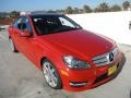 Mars Red 2012 Mercedes-Benz C 350 Sport
