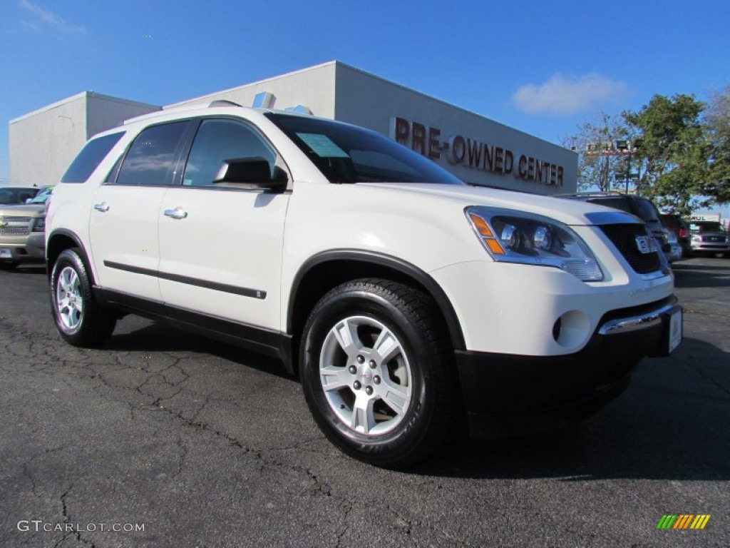 2010 Acadia SL - Summit White / Ebony photo #1