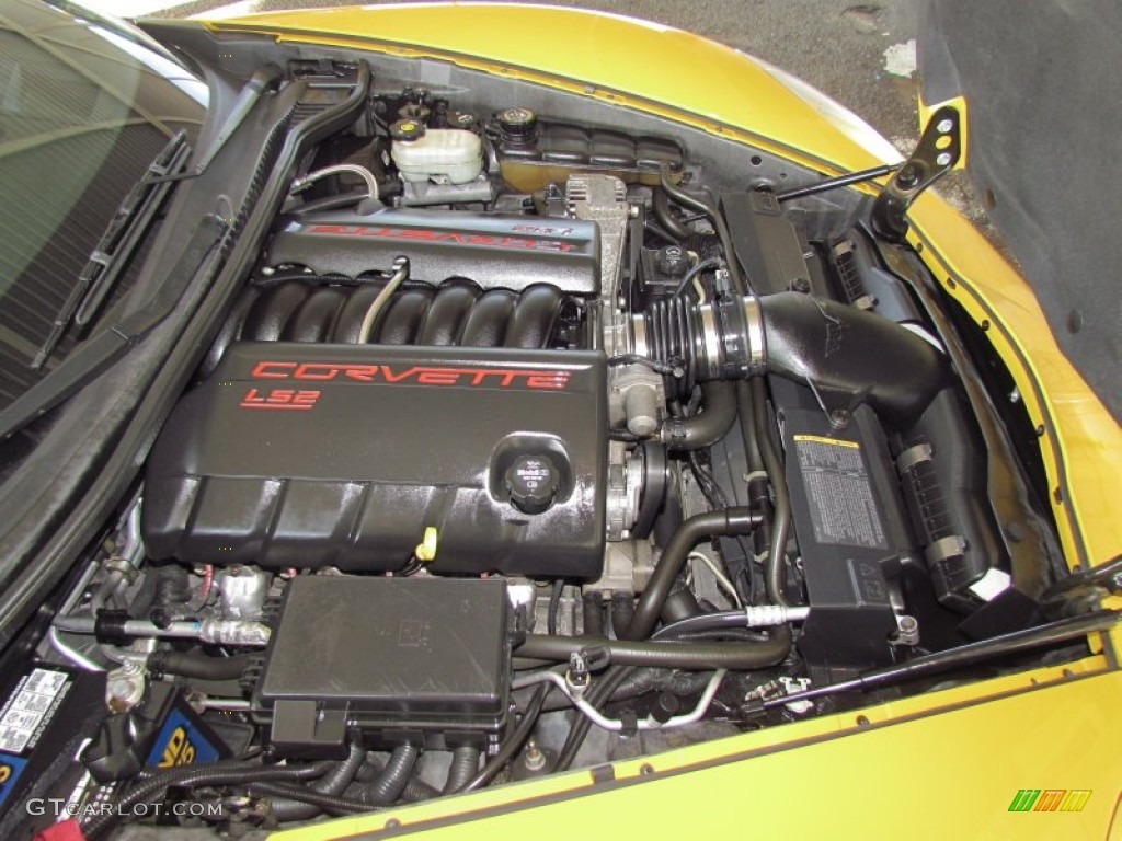 2005 Corvette Coupe - Millenium Yellow / Ebony photo #16